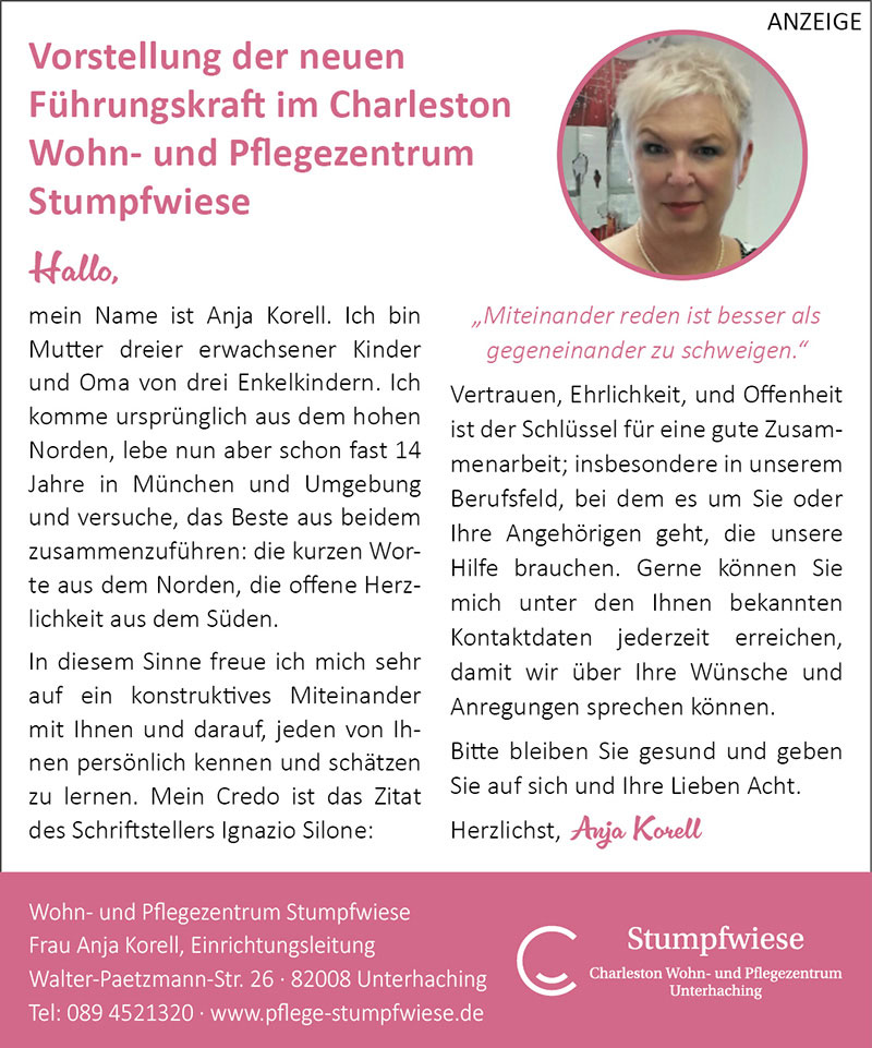Stumpfwiese Vorstellung Korell